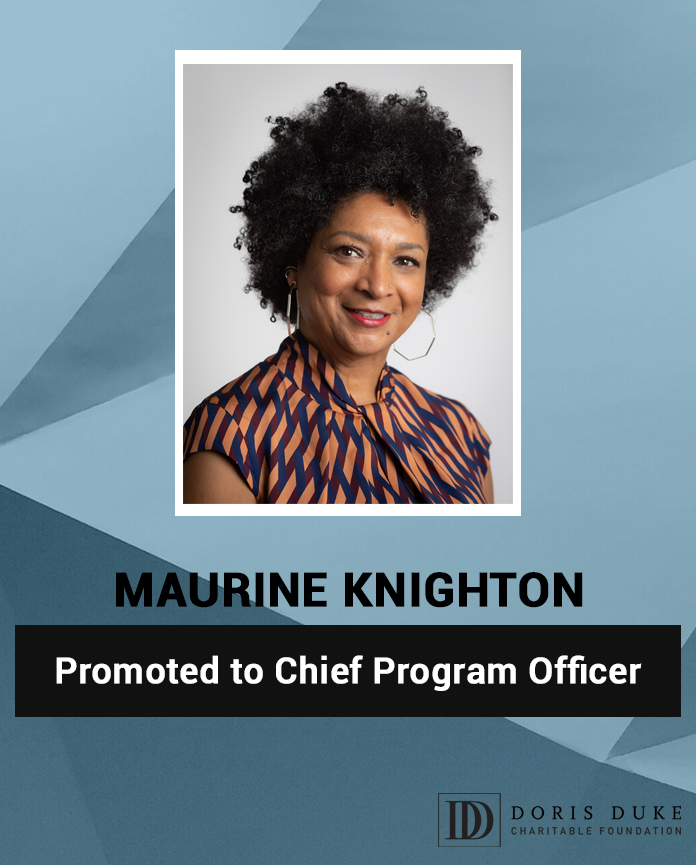Doris Duke Charitable Foundation Promotes Maurine Knighton to Role of Chief Program Officer